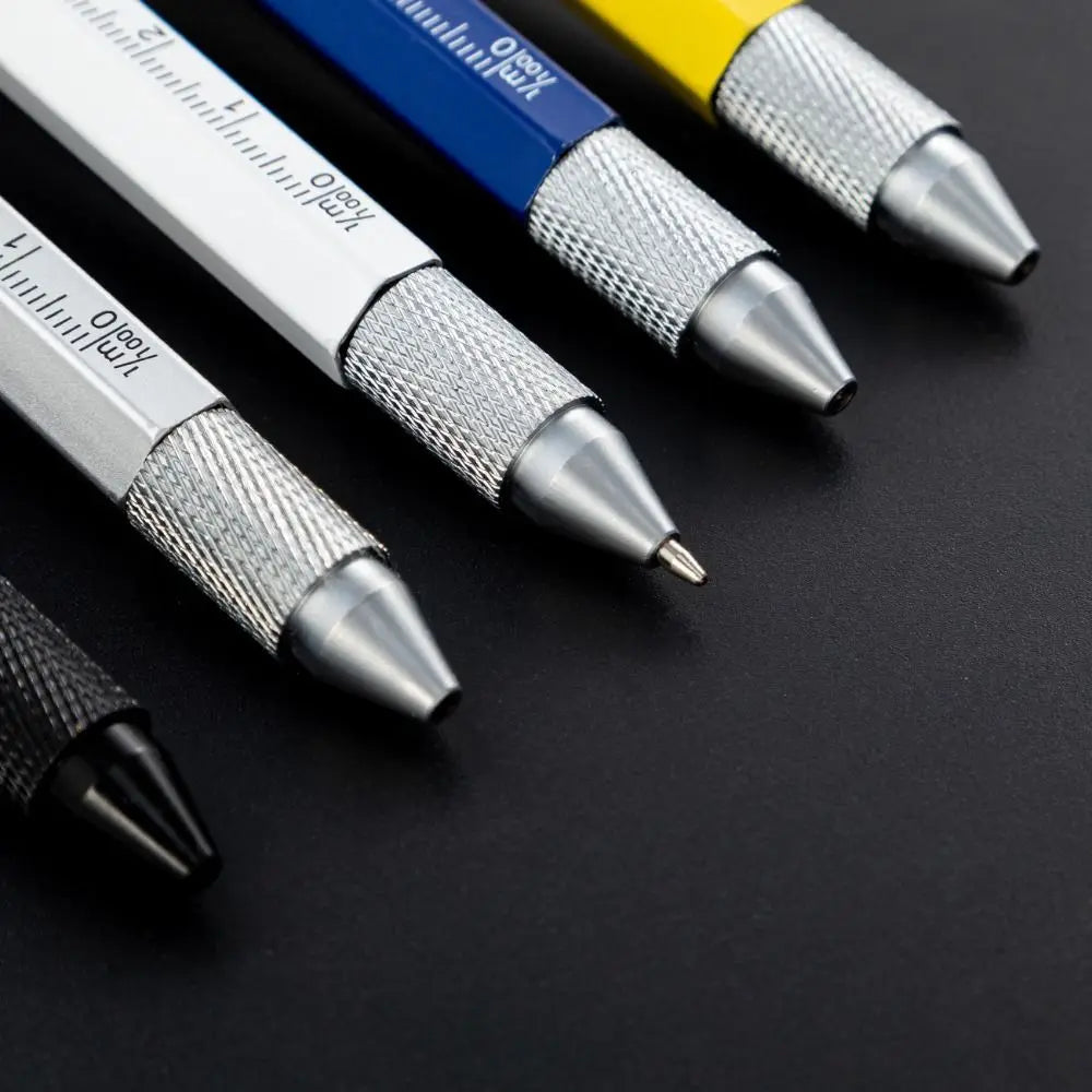 9 in 1 Multi-function Tool Pen Detachable Portable Ballpoint Pen DIY Professional Handheld Screwdriver Tool Office Supplie