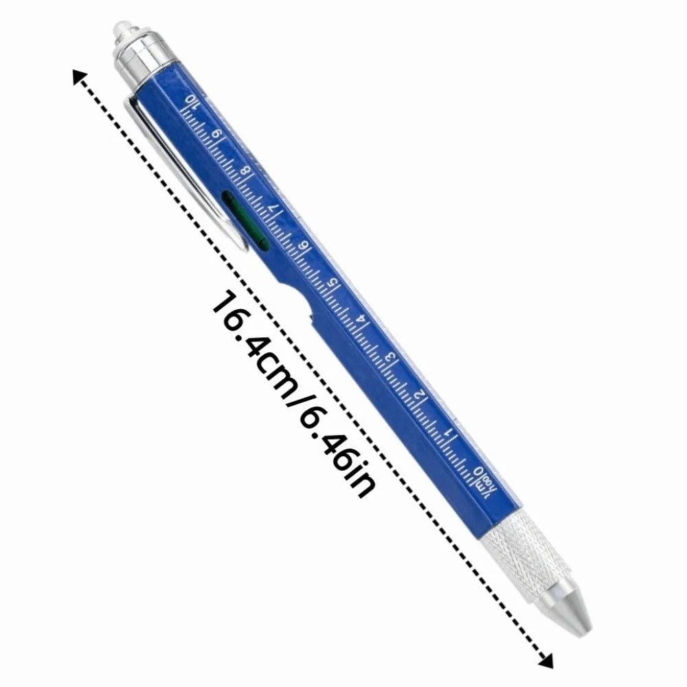 9 in 1 Multi-function Tool Pen Detachable Portable Ballpoint Pen DIY Professional Handheld Screwdriver Tool Office Supplie