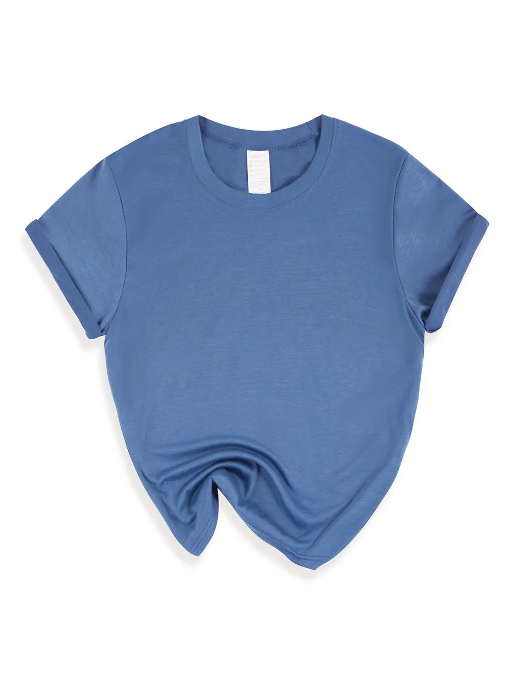 Basic Womens Solid T-Shirts Casual Breathable Short Sleeve Tops Summer O-Neck Soft T Shirts Loose Womans Clothes Special Offer